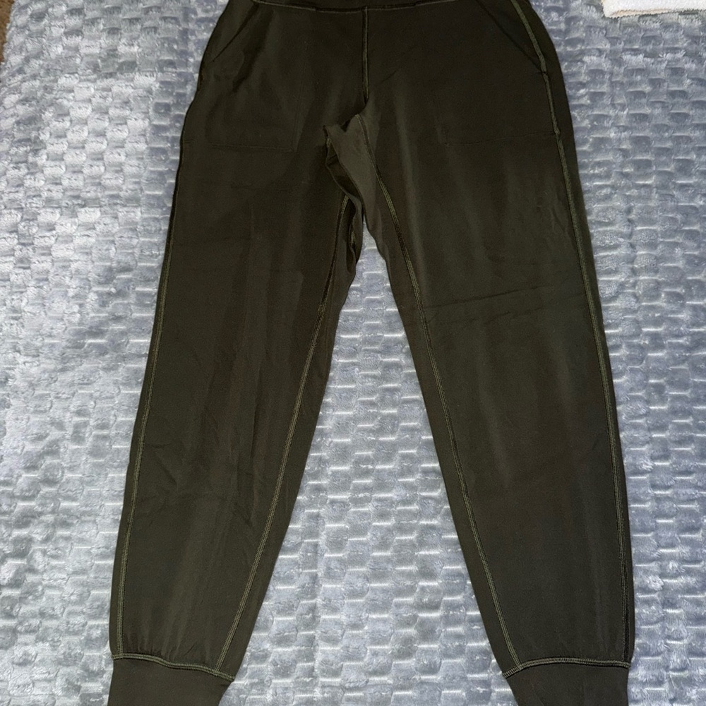 lululemon athletica Dark Green Joggers Women
